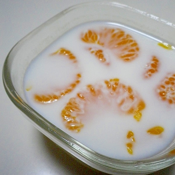 みかんの缶詰入り杏仁豆腐 レシピ 作り方 By Time 楽天レシピ